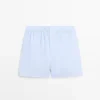 100 % bomullsboxershorts med striper 100 % bomullsboxershorts med striper