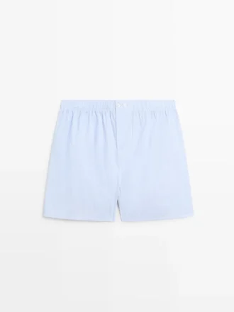 100 % bomullsboxershorts med striper