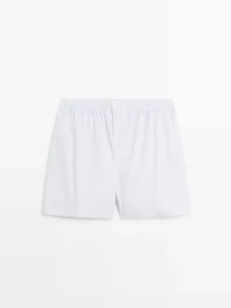 100 % bomullsboxershorts med striper