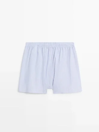 100 % bomullsboxershorts med striper