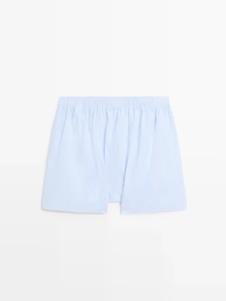 100 % bomullsboxershorts med striper