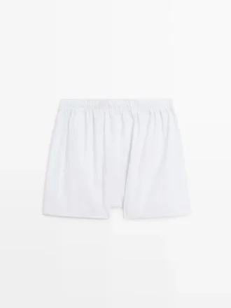 100 % bomullsboxershorts med striper