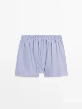 100 % bomullsboxershorts med striper
