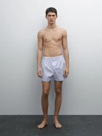 100 % bomullsboxershorts med striper