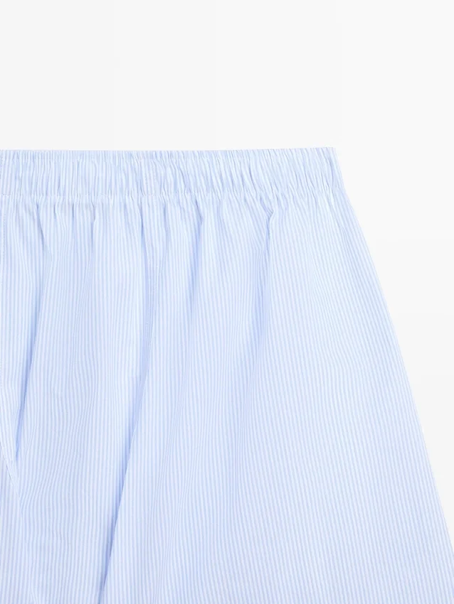 100 % bomullsboxershorts med striper 100 % bomullsboxershorts med striper