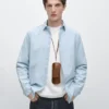 100 % bomullsdenimskjorte