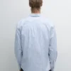 100 % bomullsskjorte i oxfordstoff