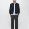 100 % bomullsstrikket cardigan med Pologensere 100 % bomullsstrikket cardigan med Pologensere