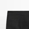 100 % linbukser med kick flare-passform 100 % linbukser med kick flare-passform