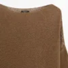 Asymmetrisk strikket kappe-genser Asymmetrisk strikket kappe-genser