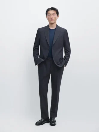 Blazer i kjølig ullblanding for dresser
