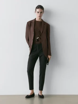Blazere i kreppstoff