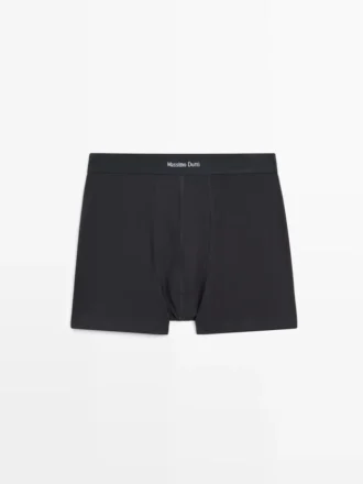 Boxershorts med logo i linningen