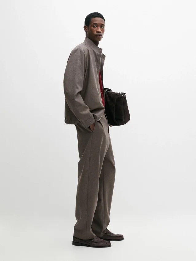 Bukser i Cool Wool-blanding Bukser i Cool Wool-blanding
