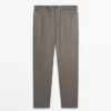 Bukser i Cool Wool-blanding Bukser i Cool Wool-blanding