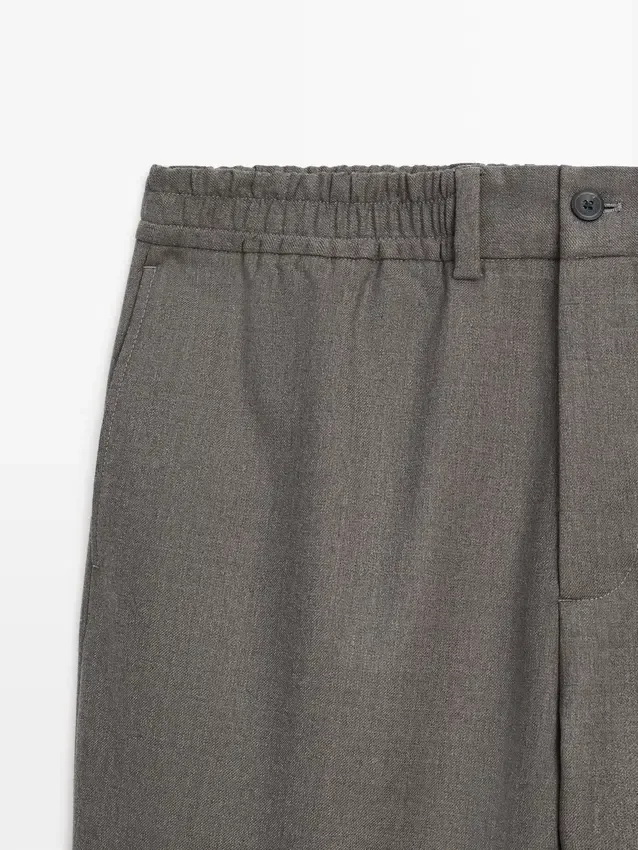 Bukser i Cool Wool-blanding Bukser i Cool Wool-blanding