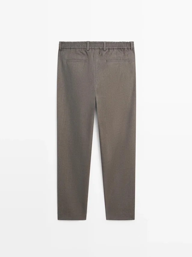 Bukser i Cool Wool-blanding Bukser i Cool Wool-blanding