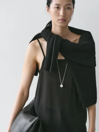 Camisole-top med blonder