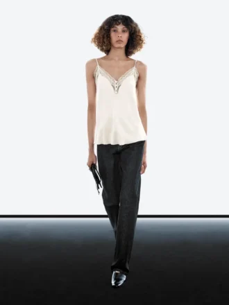 Camisole-top med knapper