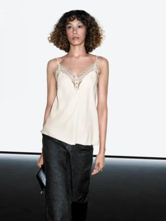 Camisole-top med knapper