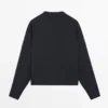 Cardigan i bomull med gullknapper Cardigan i bomull med gullknapper