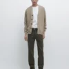 Cardigan i bomull med knapper