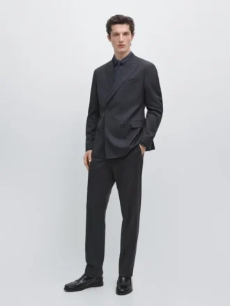 Cool Wool dobbeltradet Blazere