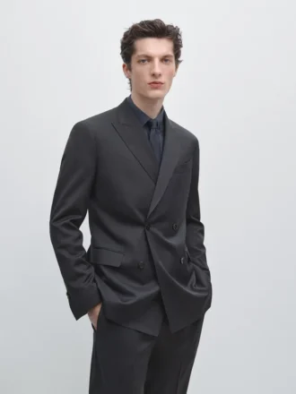 Cool Wool dobbeltradet Blazere