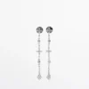 Dangle-øreringer med rhinestones