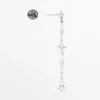 Dangle-øreringer med rhinestones