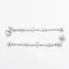 Dangle-øreringer med rhinestones