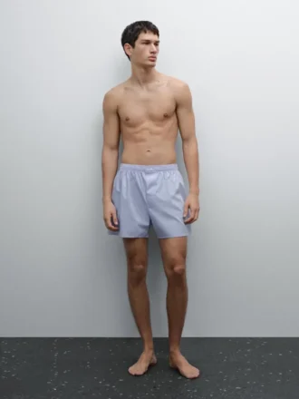 Enkle boxershorts i poplin