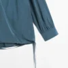 Flytende bluse med krysset foran