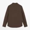 Flytende bluse med volanger