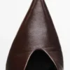 Høyhælte slingback-sko
