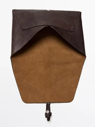 Ipad-etui i nappaskinn