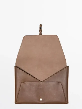 Ipad-etui i nappaskinn