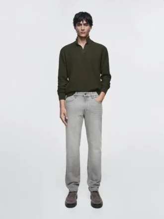 Jeans med avsmalnende passform