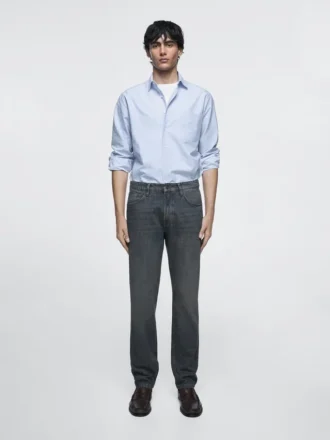 Jeans med avsmalnende passform