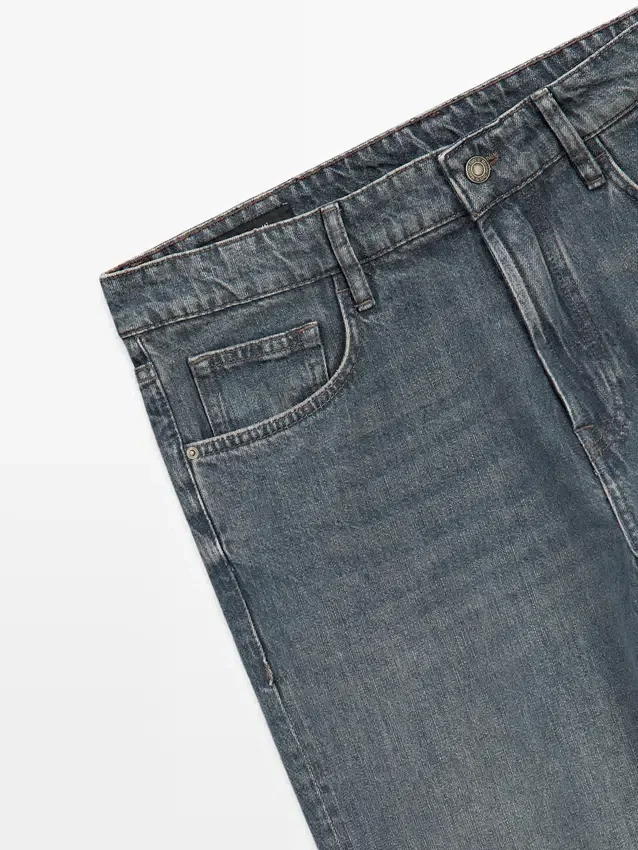 Jeans med avsmalnende passform Jeans med avsmalnende passform