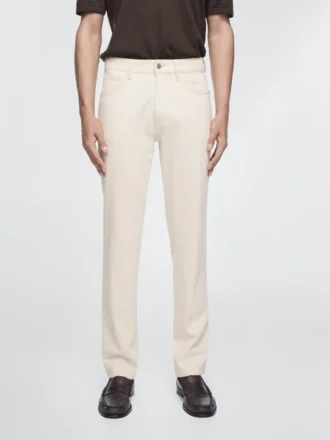 Jeans med avsmalnende passform