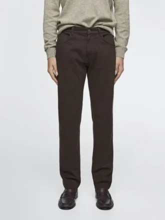 Jeans med avsmalnende passform