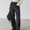 Jeans med ballongpassform og middels høy midje Jeans med ballongpassform og middels høy midje