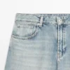 Jeans med høy midje og barrel-passform