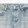 Jeans med høy midje og barrel-passform