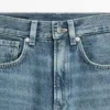 Jeans med høy midje og vide ben