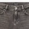 Jeans med rett ben og lav midje
