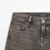 Jeans med rett ben og lav midje