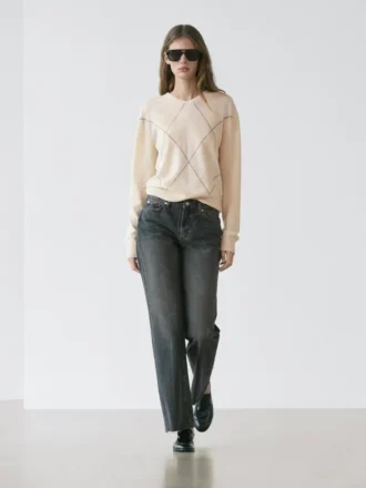Jeans med rette ben