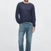 Jeans med rette ben